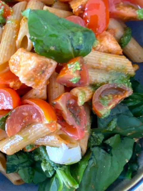 *Summer Special*  Bruschetta Chicken Pasta with Mozzarella & Fresh Basil - Image 2