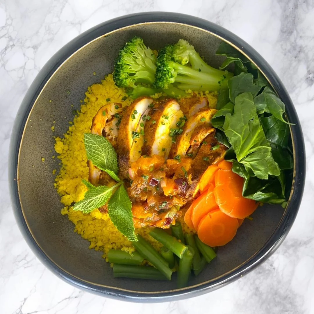 Moroccan Chicken with Couscous