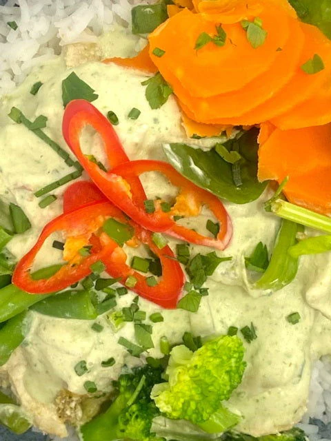 Thai Green Chicken Curry With Jasmine Rice - Image 2